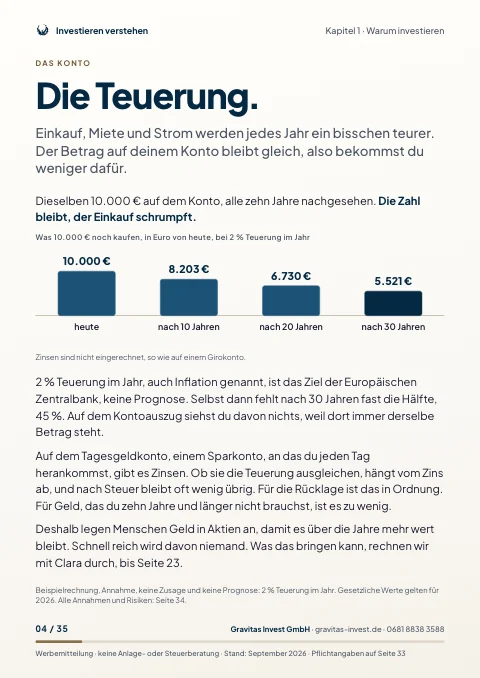 Leseprobe: Die Teuerung